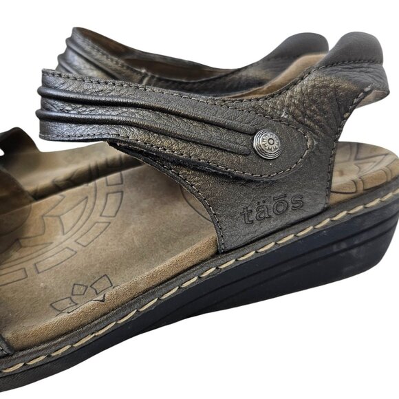 Taos Womens Escape Leather Slingback Sandals, Comfort, Size 9 - Picture 2 of 8